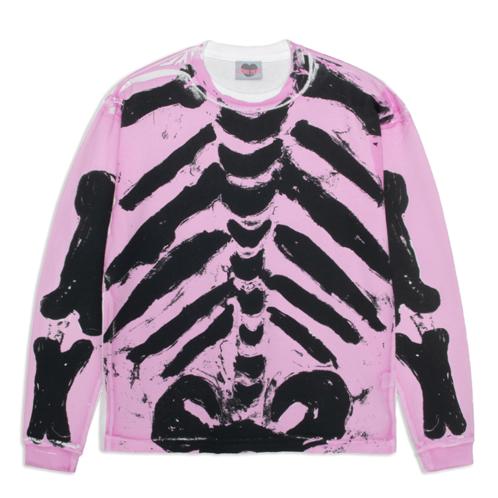 Skelly Reboot 3 Long Sleeve "PINK GUM"