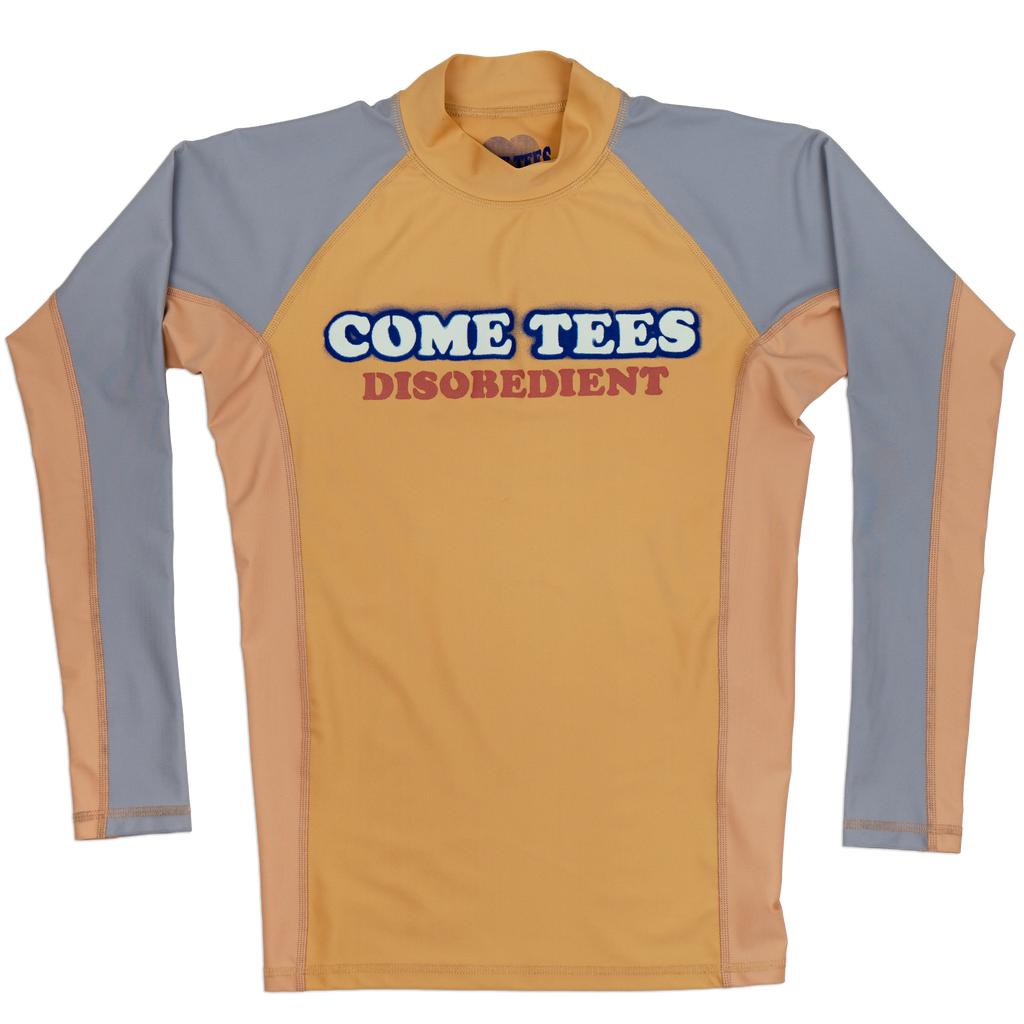 Disobedient Rash Guard "Beach"