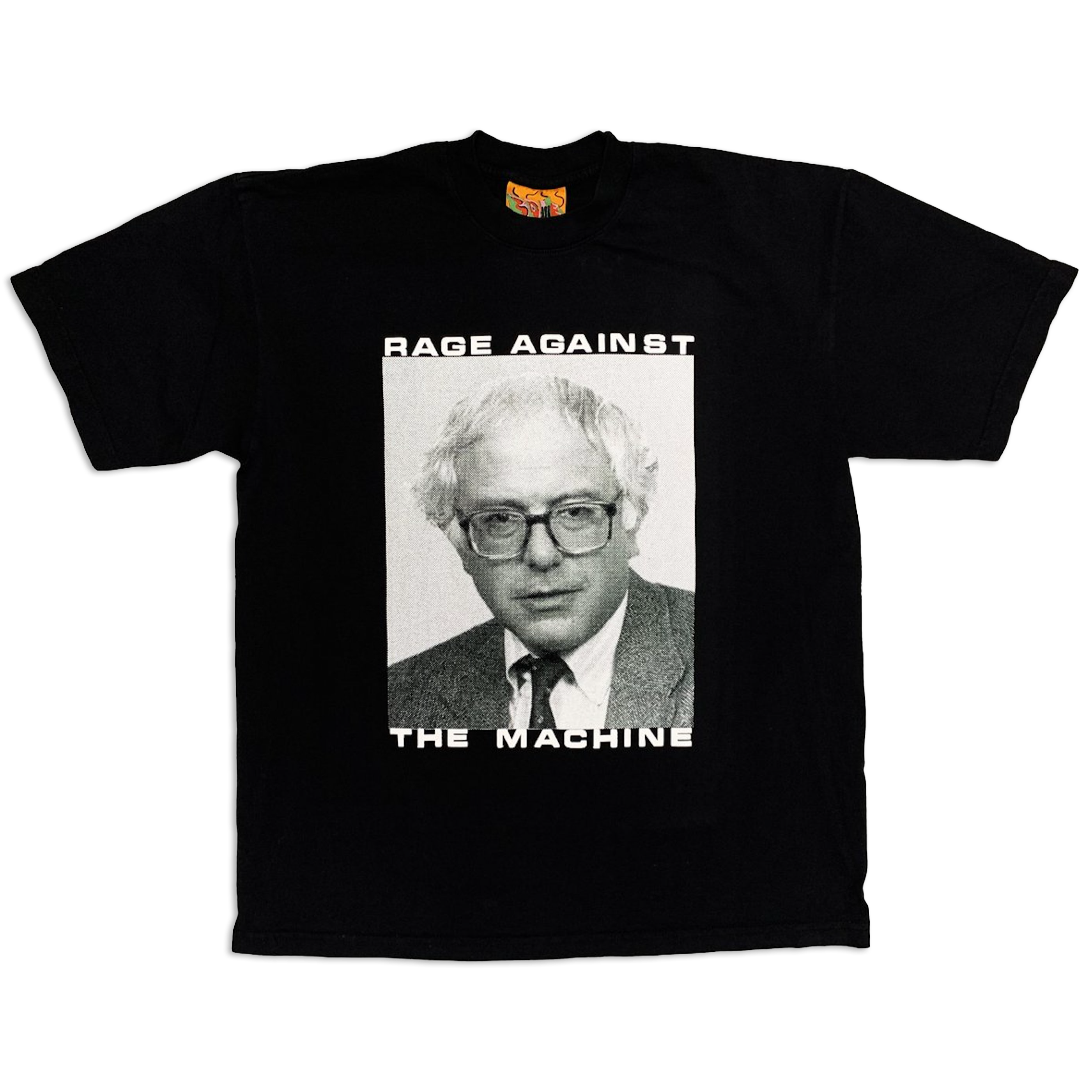希少 COME TEE Rage Against the Machine S Bernie Sanders Rage Against The Machine BLACK – COME TEES