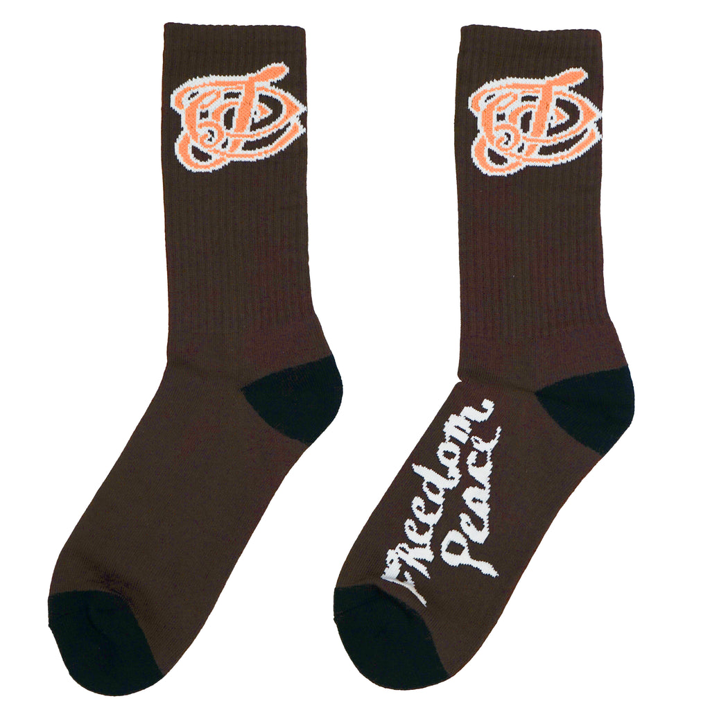Cipher Logo Socks "Carob"