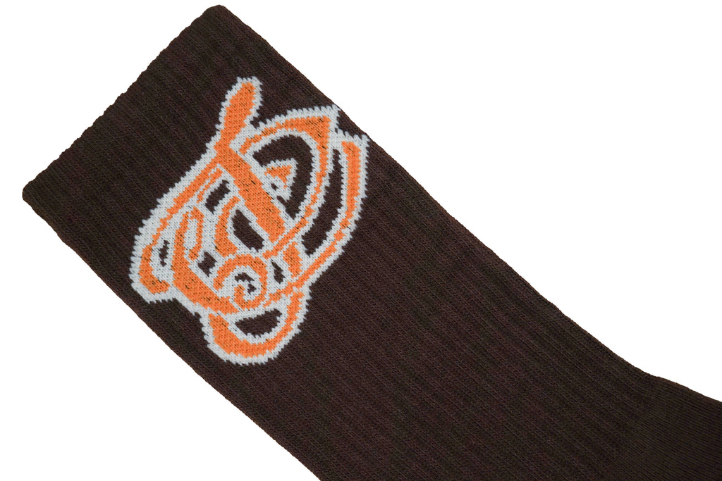 Cipher Logo Socks "Carob"