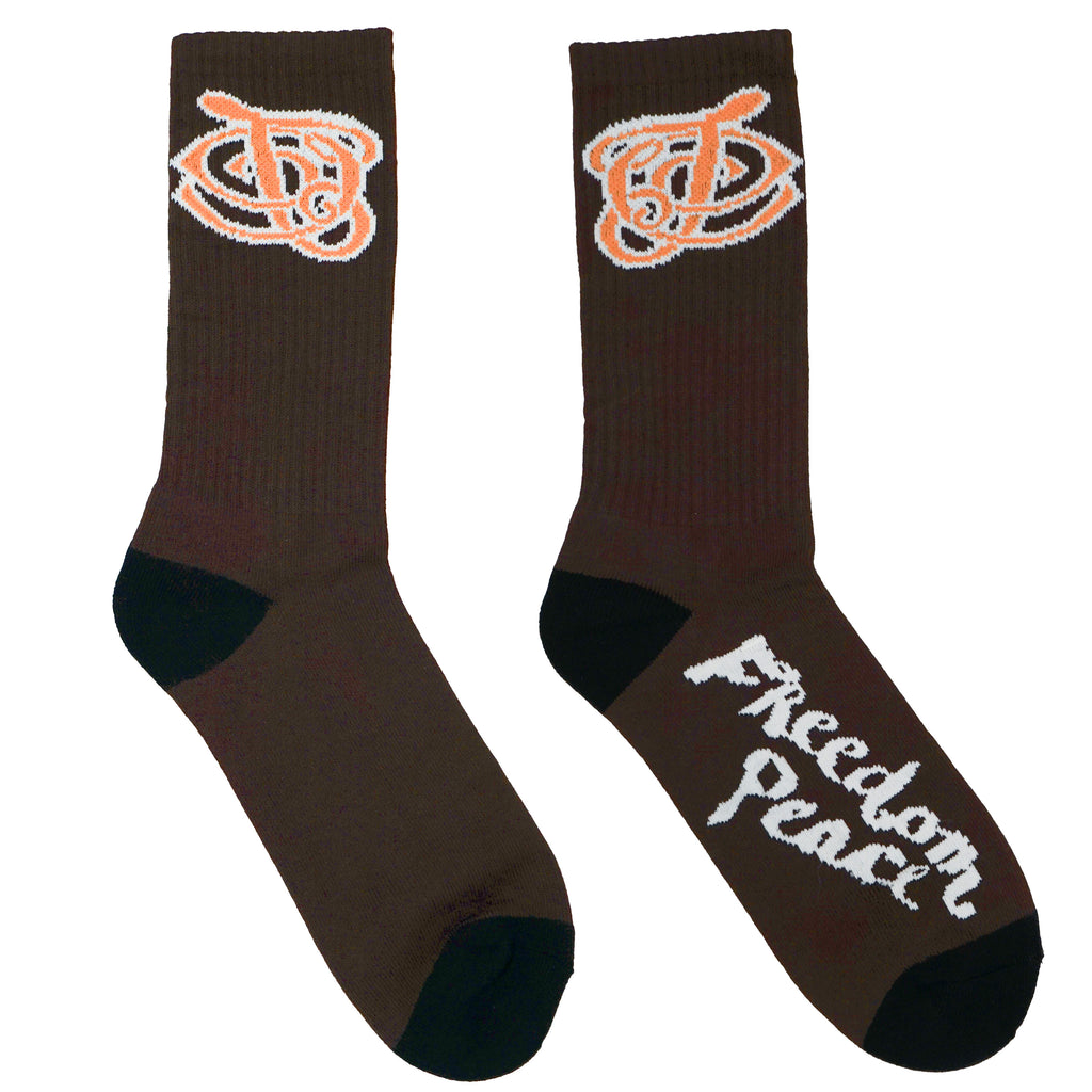 Cipher Logo Socks "Carob"