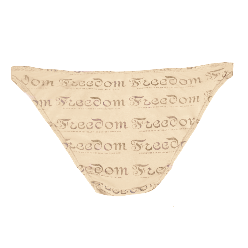 "Freedom" Ultra-low Rise Cotton Panties