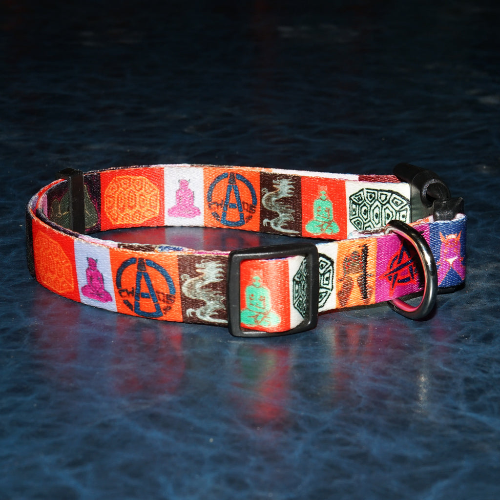 "Angel/Anarchy" Dog Collar