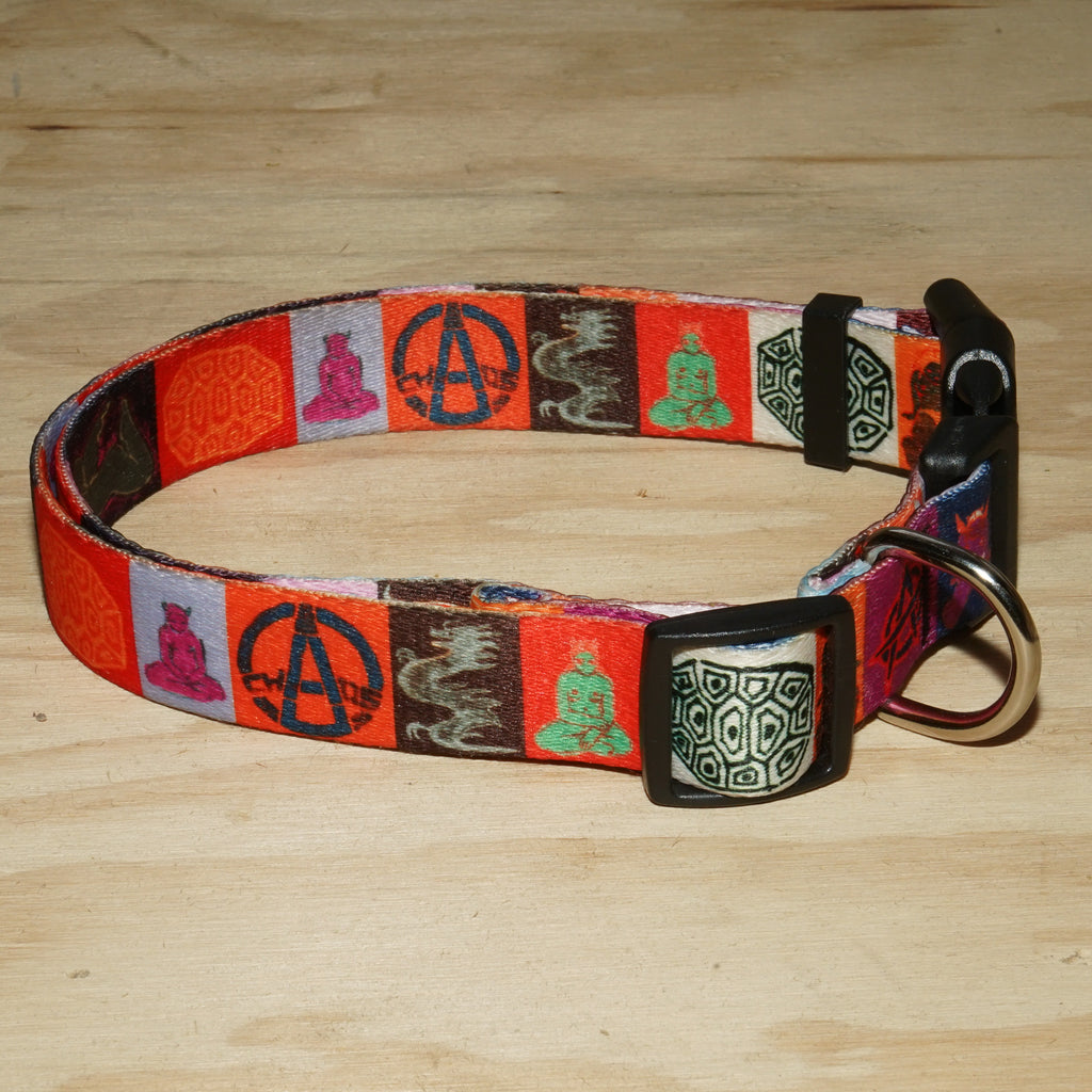 "Angel/Anarchy" Dog Collar