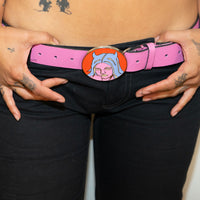 Devil Girl Belt "MATTEL PINK"