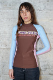 Disobedient Rash Guard "Candy-Coated Chocolate"