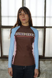 Disobedient Rash Guard "Candy-Coated Chocolate"