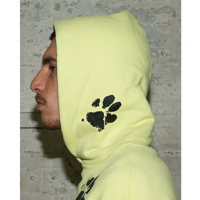 Pando Paw Print Logo Hoodie "FIrefly"