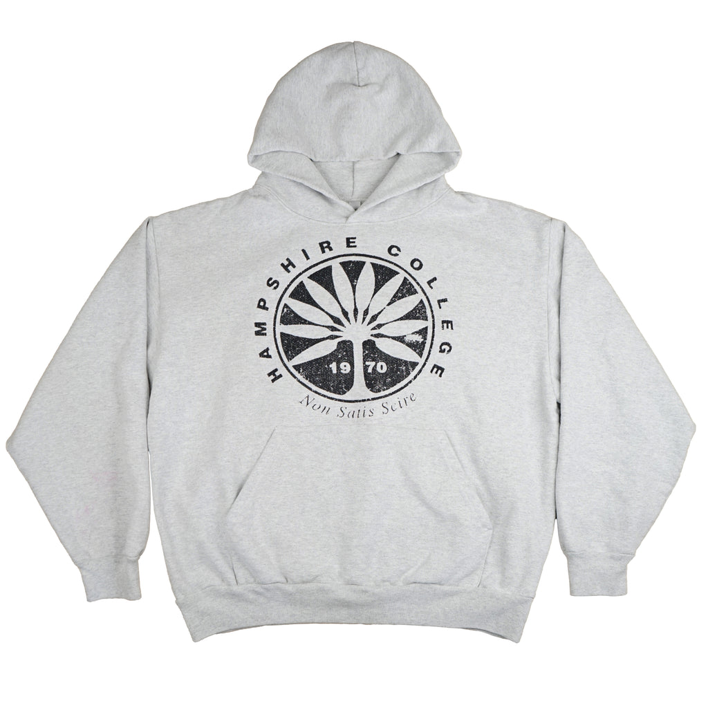 Hampshire College Logo Hoodie "Ash"