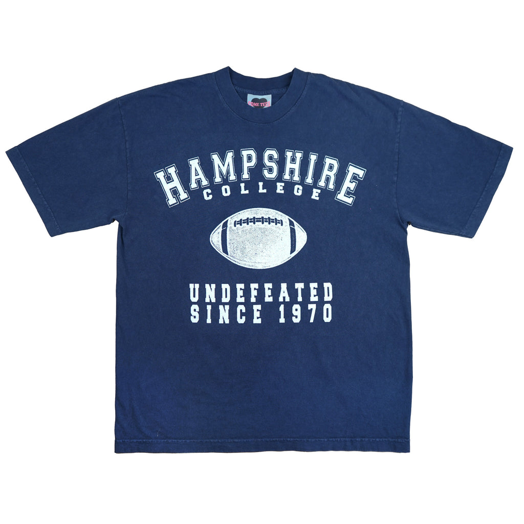 Hampshire College Undefeated Football S/S "Navy"