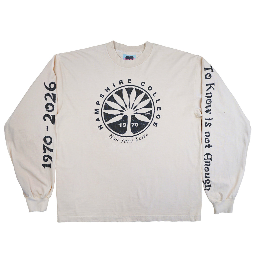 Hampshire College Logo L/S "Tea Bag"