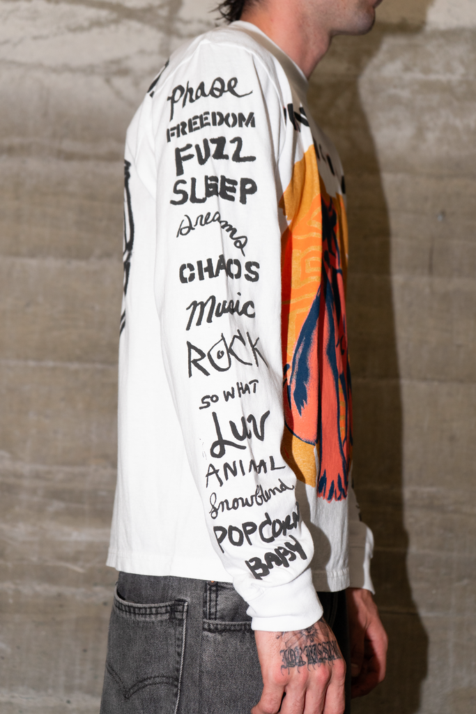 "TURN MAGIC WHEEL" @ JEFFREY DEITCH LONG SLEEVE