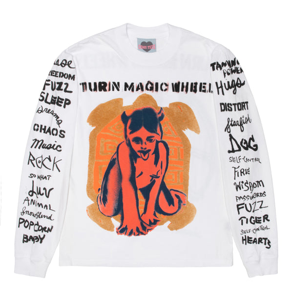"TURN MAGIC WHEEL" @ JEFFREY DEITCH LONG SLEEVE