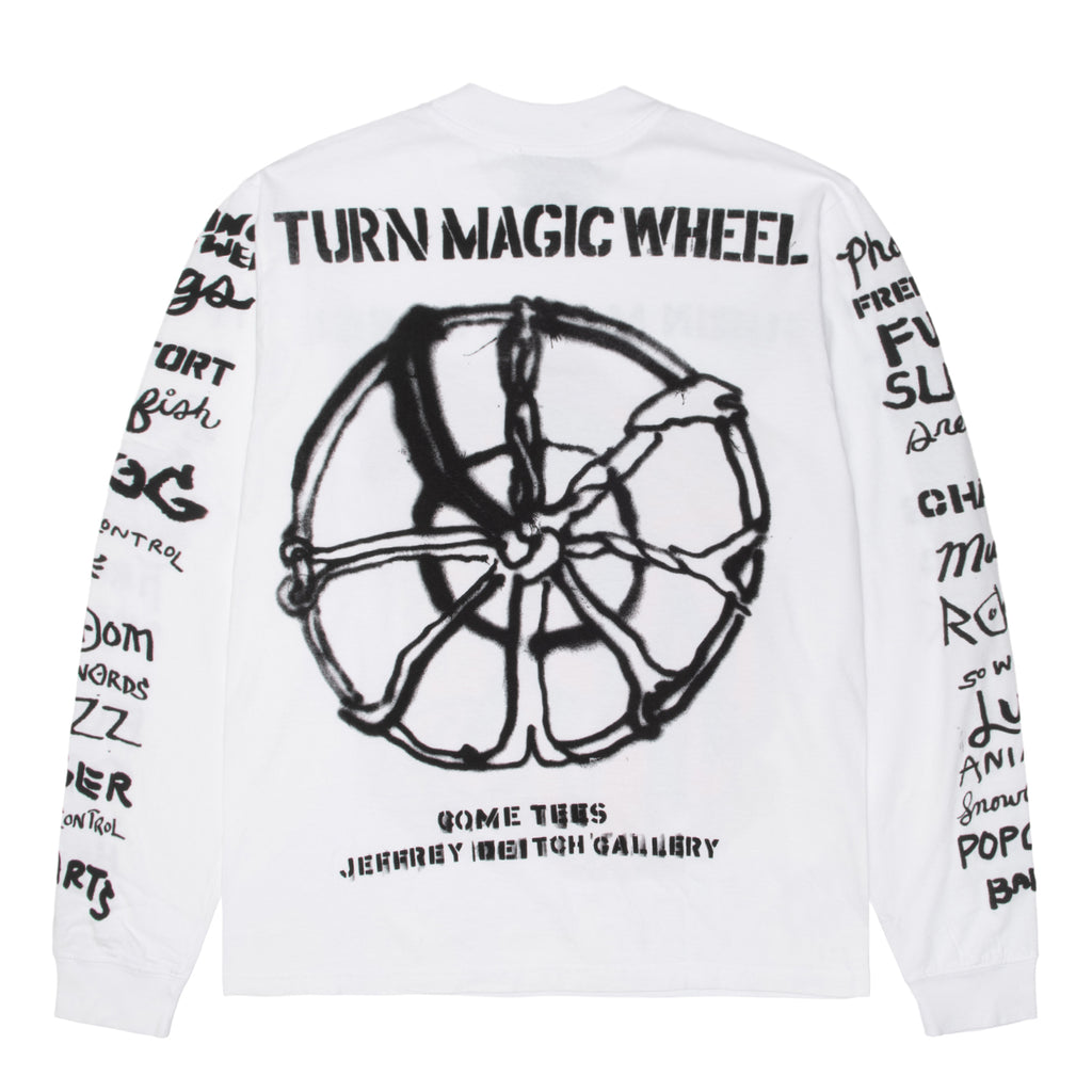 "TURN MAGIC WHEEL" @ JEFFREY DEITCH LONG SLEEVE