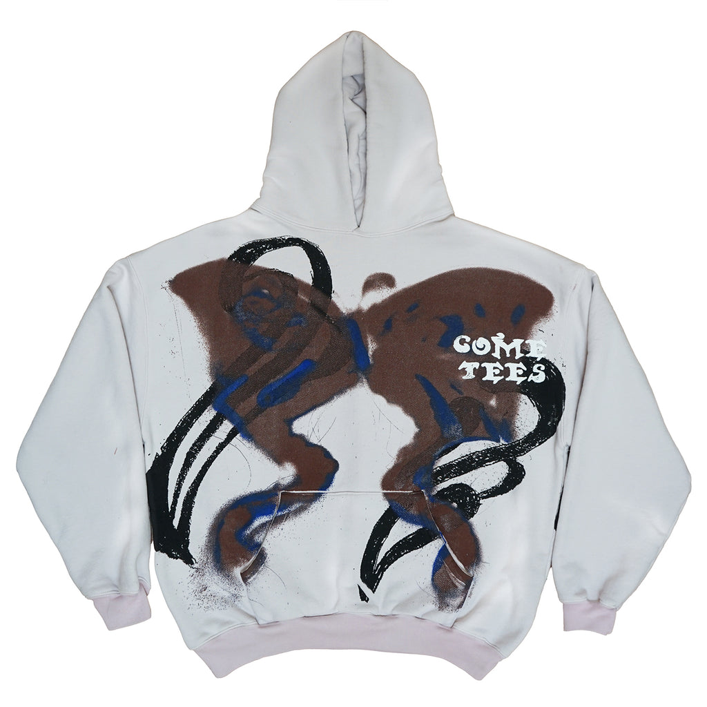 Art Nuvo BUTTERFLY Boxy Hoodie "Fog"