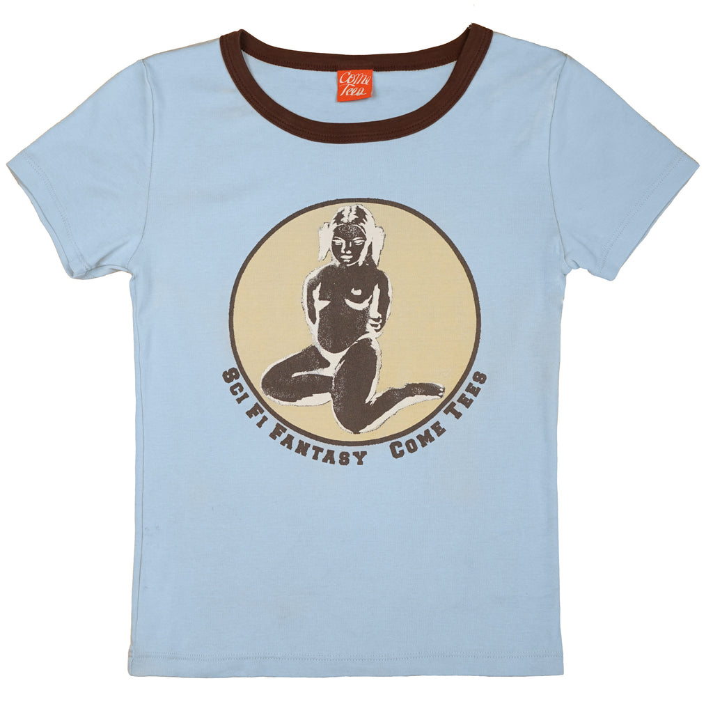 Sci-Fi Fantasy x Come Tees “Girl” Ringer Baby Tee