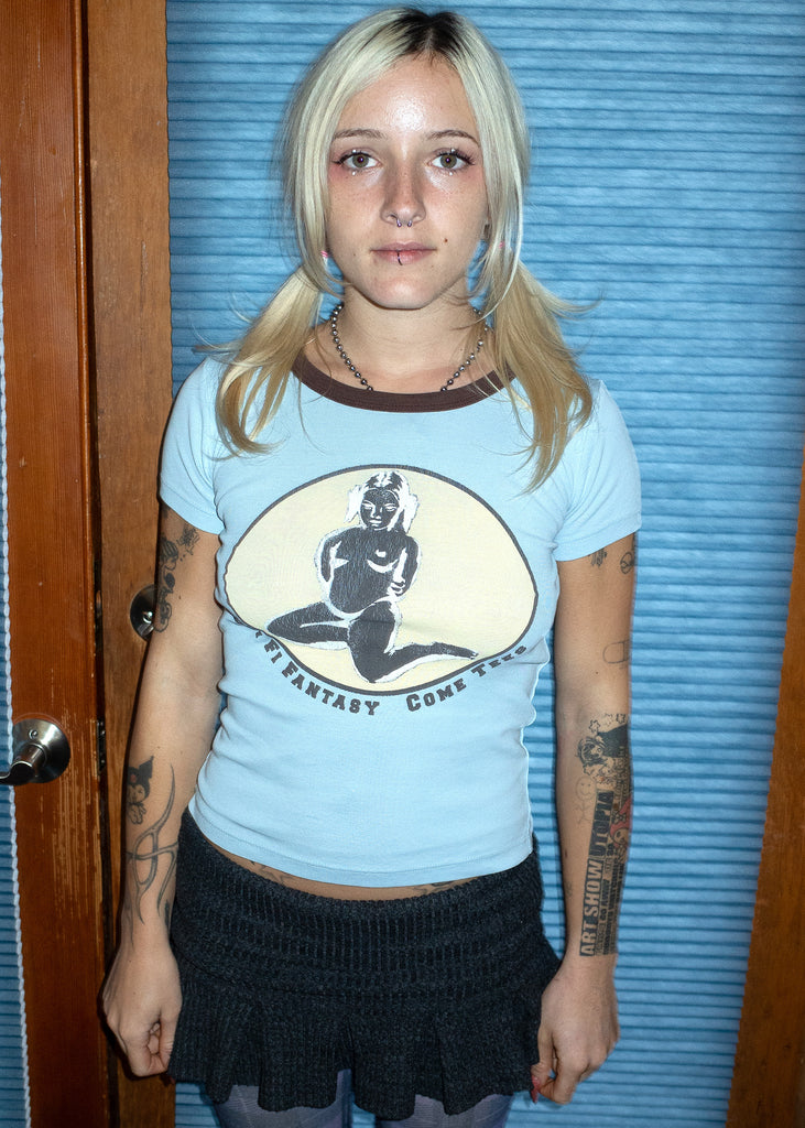 Sci-Fi Fantasy x Come Tees “Girl” Ringer Baby Tee