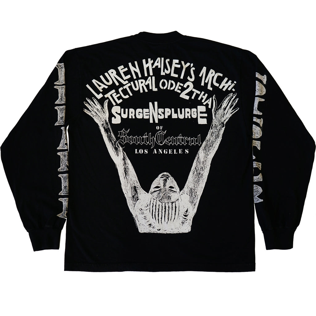 Lauren Halsey X Come Tees "SISTER DREAMER" L/S BLACK