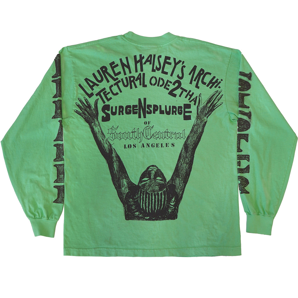 Lauren Halsey X Come Tees "SISTER DREAMER" L/S Green