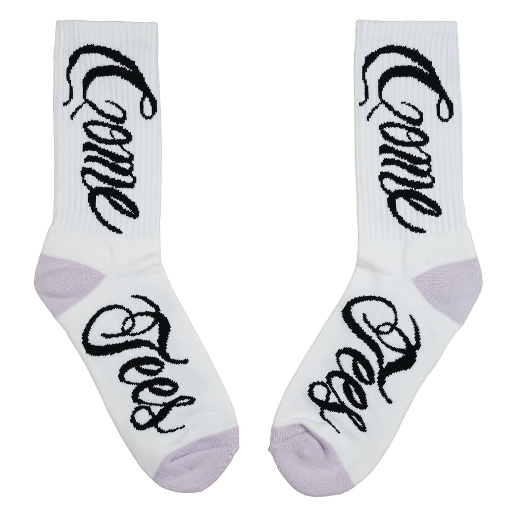 Cursive Logo Socks