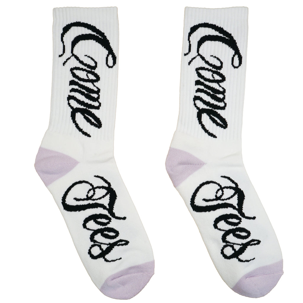 Cursive Logo Socks