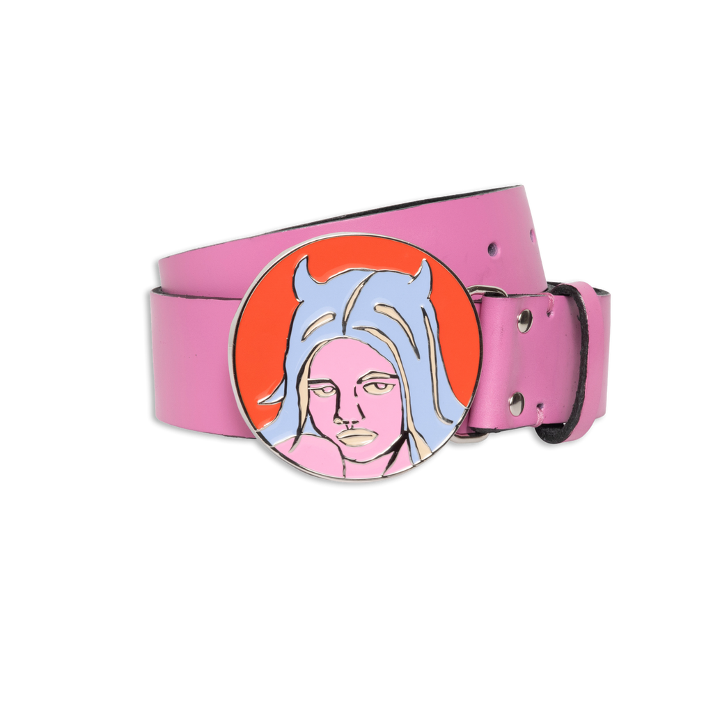 Devil Girl Belt "MATTEL PINK"