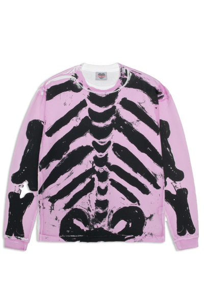 Skelly Reboot 3 Long Sleeve "PINK GUM"