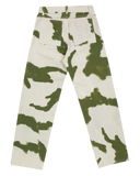 SPRAY CAMO REINFORCED KNEE DENIM WORK PANTS "DRAGON"
