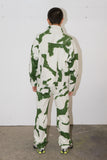 SPRAY CAMO REINFORCED KNEE DENIM WORK PANTS "DRAGON"